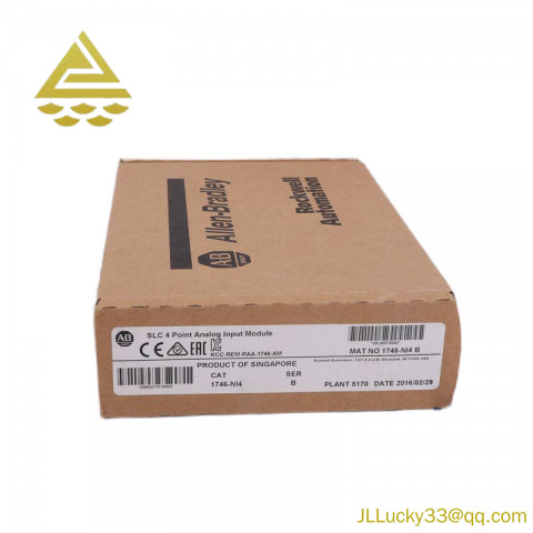 Allen Bradley 1746-NI4 4-Point Analog Input Module, for Industrial Control Applications