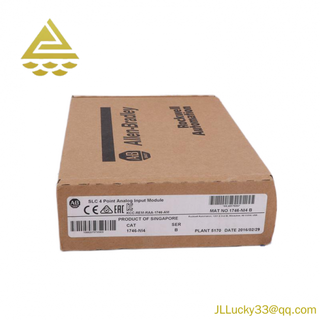 Allen Bradley 1746-NI4 4-Point Analog Input Module, for Industrial Control Applications