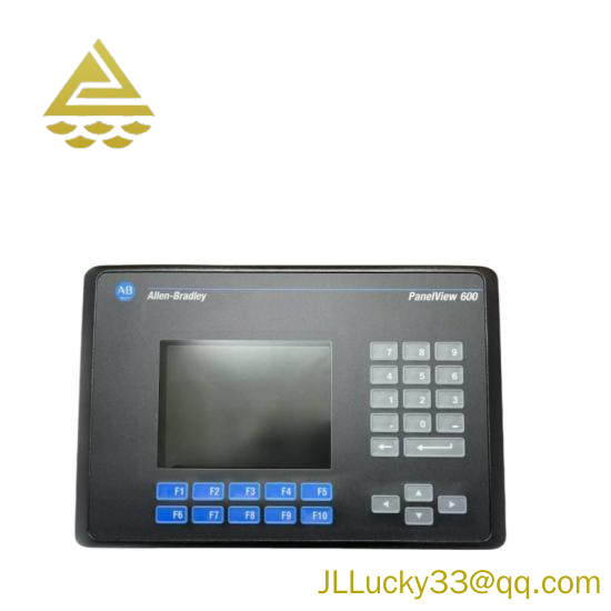 Allen-Bradley 2711-K6C16 PanelView 600 Color Keypad RS-232 (DF1) RS-232 Print AC