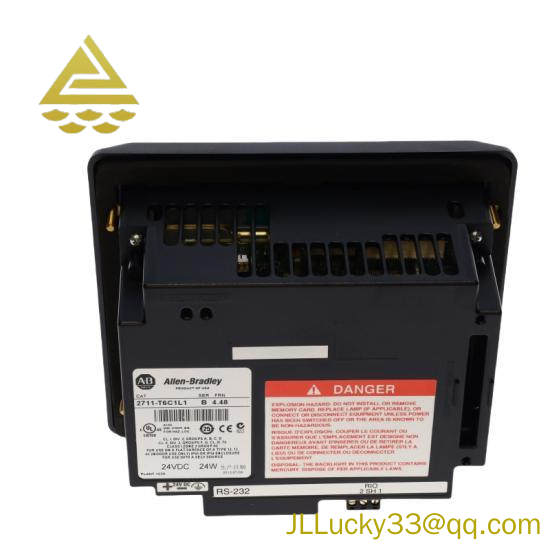 Allen-Bradley 2711-T6C1L1 PanelView 600 Color/Touch RIO/RS-232-Printer, DC Power