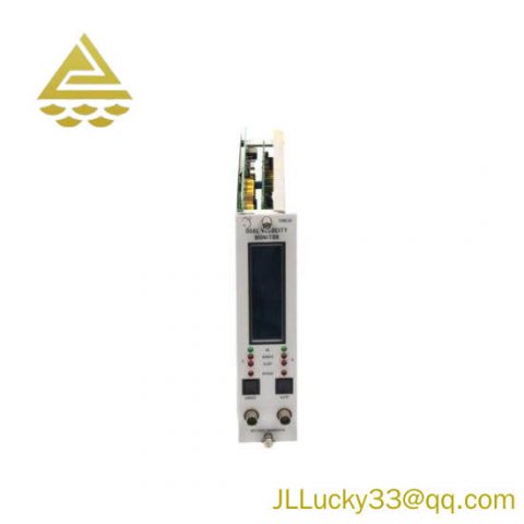 Bently Nevada Monitor, Model 3300/55-08-01-18-18-00-02-02-00, Industrial Control System Monitoring Device