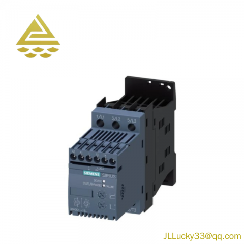 SIEMENS 3RW30 S00 6.5A 480V 110-230V Screw Soft Starter, Industrial Control Solutions