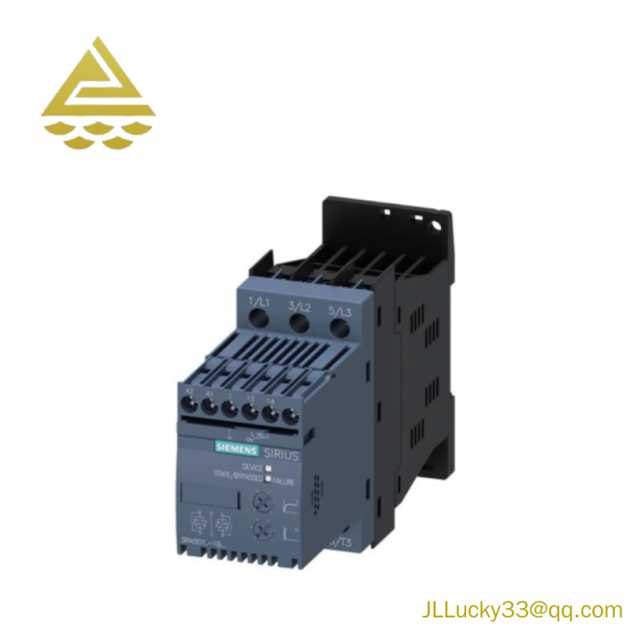 SIEMENS 3RW30 S00 6.5A 480V 110-230V Screw Soft Starter, Industrial Control Solutions