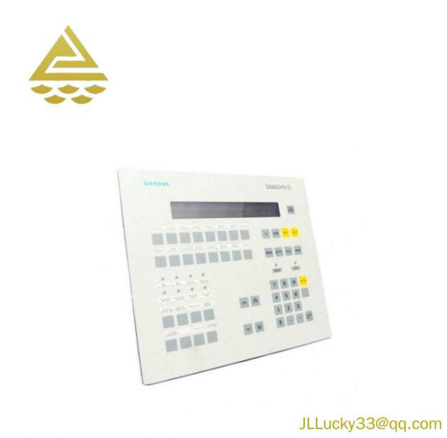 SIEMENS 6DD1670-0AF0 SIMADYN D OPERATOR PANEL: Industrial Control Excellence