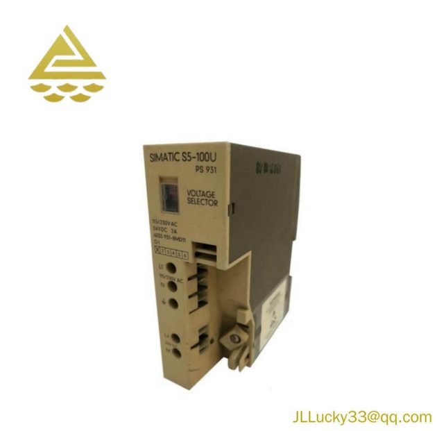 SIEMENS 6ES5931-8MD11 Power Supply: High Efficiency and Reliability in Automation Solutions