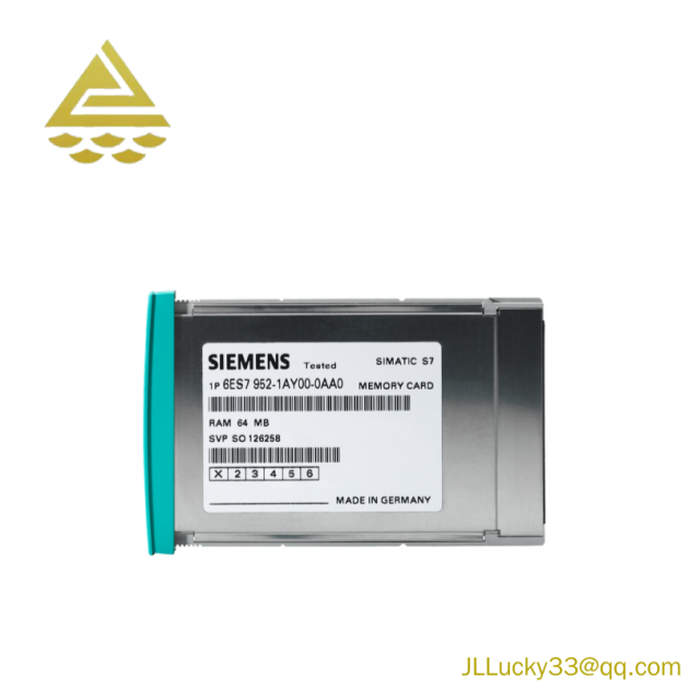 SIEMENS 6ES7952-1AH00-0AA0 RAM MEMORY CARD: High-Performance Memory Solution for Industrial Automation, 150 characters