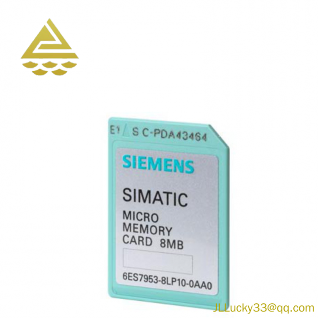 SIEMENS 6ES7953-8LL20-0AA0: High-Performance Micro Memory Card for S7 Control Systems
