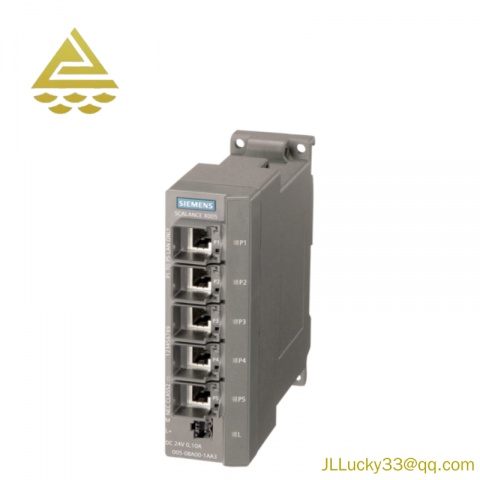 SIEMENS SCALANCE X005, 6GK5005-0BA00-1AA3, Industrial Ethernet Switch