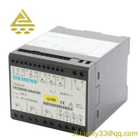 Siemens 7KG6000-8AA Ultrasonic Transmitter - Precise Level Measurement for Industrial Automation