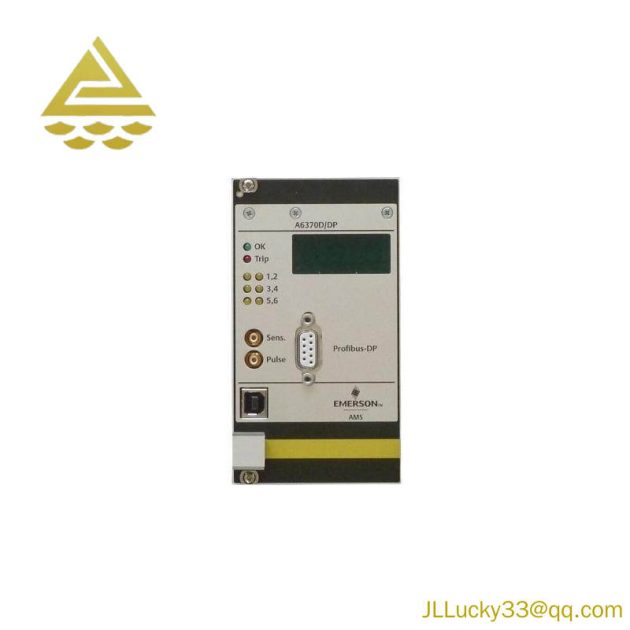 EMERSON A6370D Overspeed Protection Monitor - Speed Control Solutions