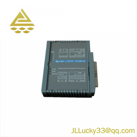 ABB 07MK92 GJR5253300R3161 Serial Communications Processor: Industrial Communication Module
