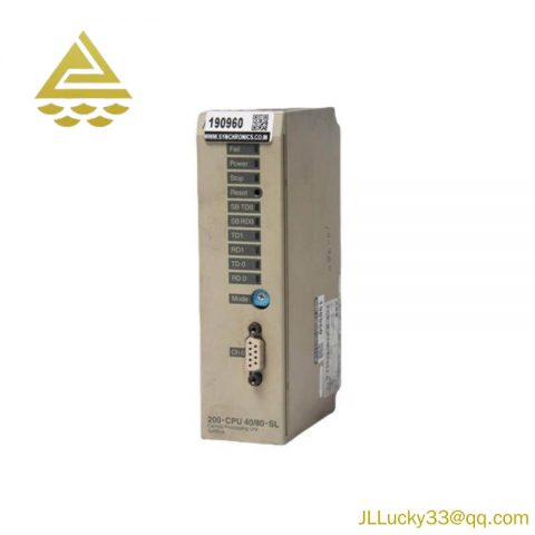 ABB 200-CPU 30/40-SL Module - Industrial Control Excellence