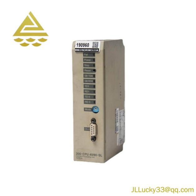ABB 200-CPU 30/40-SL Module - Industrial Control Excellence