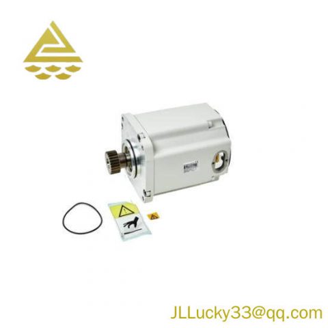 ABB 3HAC037163-003 Industrial Motor with Pinion, White RAL 9003