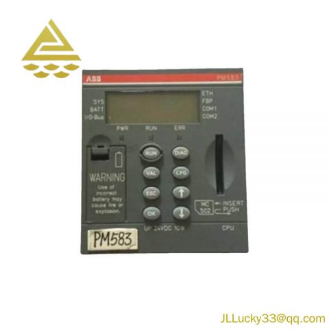 ABB AC500 CPU PM583-ETH: High Performance Modular Control Solution