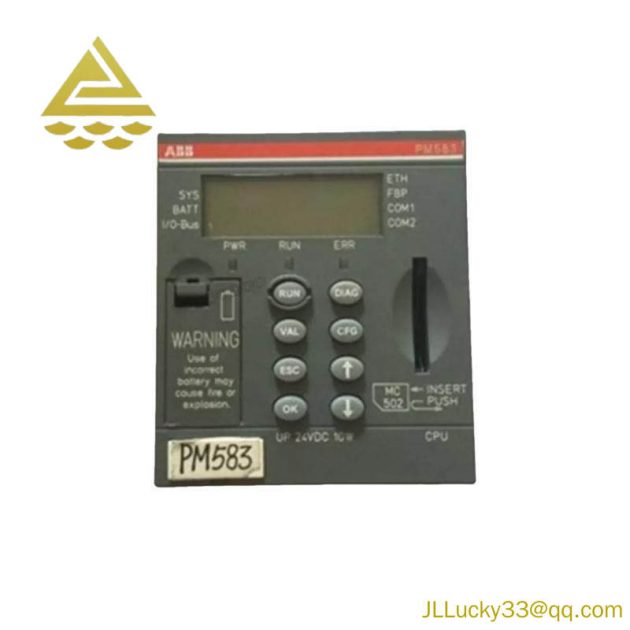 ABB AC500 CPU PM583-ETH: High Performance Modular Control Solution