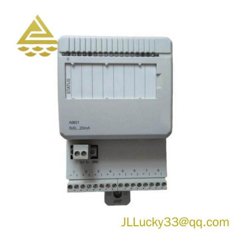 ABB AI801 3BSE020512R1 - High-Precision Analog Input Module for Industrial Automation