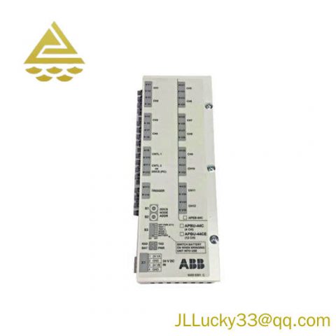 ABB APBU-44CE: Advanced Process Control Module, Precision Engineered for Industrial Automation