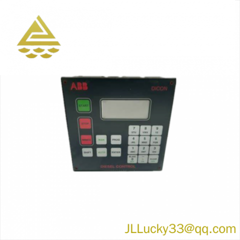 ABB CMA112 - High-Performance Diesel Control Display Panel