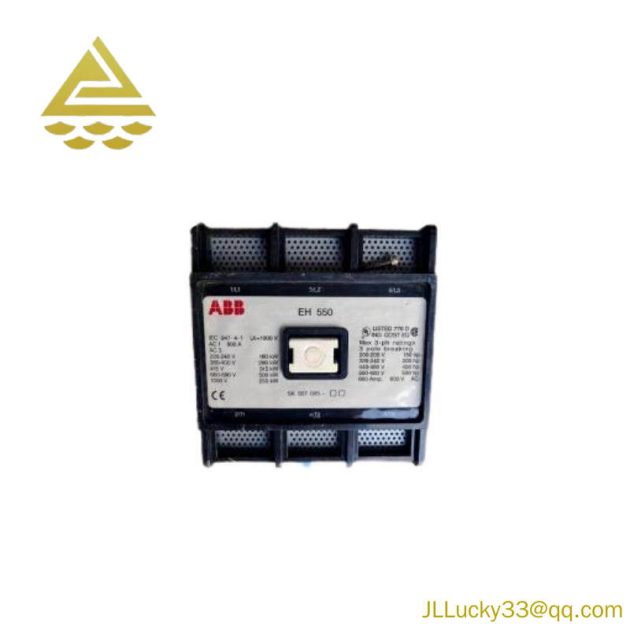 ABB EH550G, 3 Phase Continuous, 110VDC with Rectifier, 120V