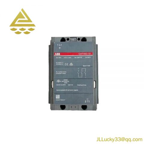 ABB GAF 460-10-11 Dc Contactors: Reliable Control Solutions for Industrial Applications