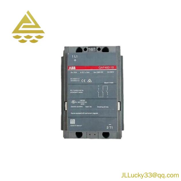 ABB GAF 460-10-11 Dc Contactors: Reliable Control Solutions for Industrial Applications