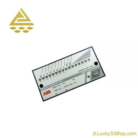 ABB ICST08A9 Remote Unit - Control System Integration