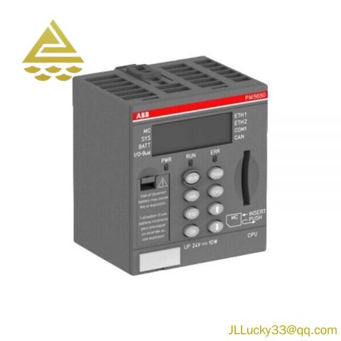 ABB PM5650-2ETH Central Processing Unit Module: Advanced Control, Efficient Operations