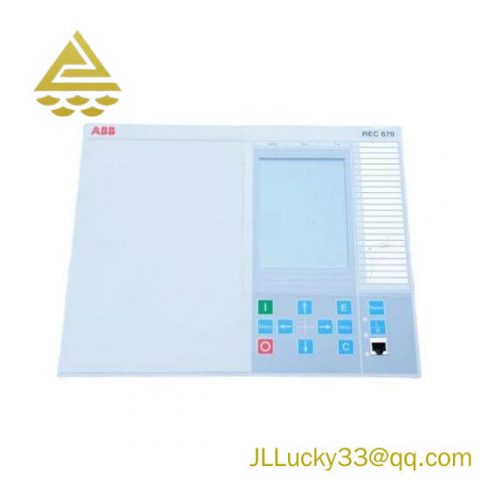 ABB REC670 1MRK000008-NB: Advanced Bay Control Display Module