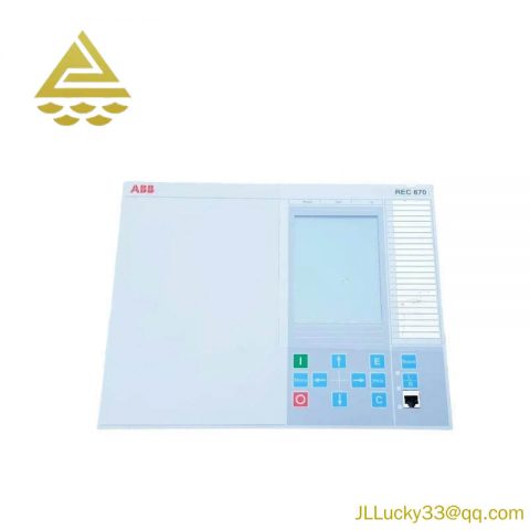 ABB REC670 1MRK000008-NB: Advanced Bay Control Display, Designed for Industrial Automation