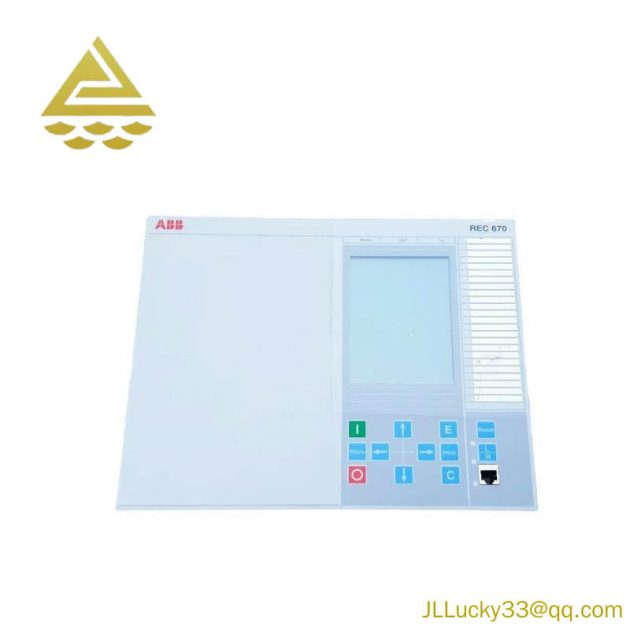 ABB REC670 1MRK000008-NB: Advanced Bay Control Display, Designed for Industrial Automation