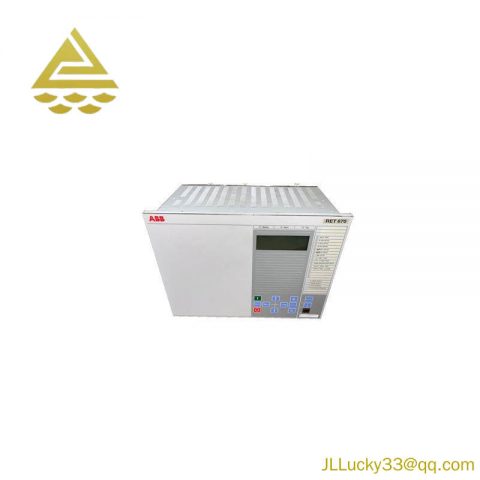 ABB RET670 1MRK004816-AB Control Relay: Industrial Automation Solutions