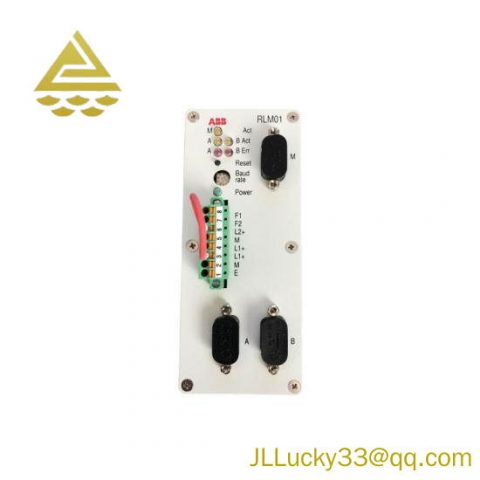 ABB RLM01 - Redundancy Link Module, Advanced Industrial Control Solution