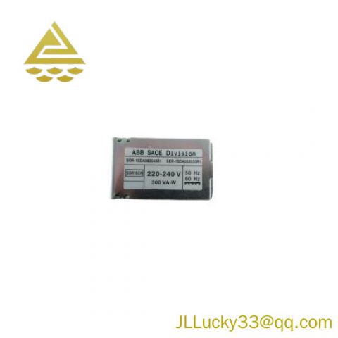 ABB SCR-1SDA063550R1 Molded Case Circuit Breaker, Safety & Reliability at Core