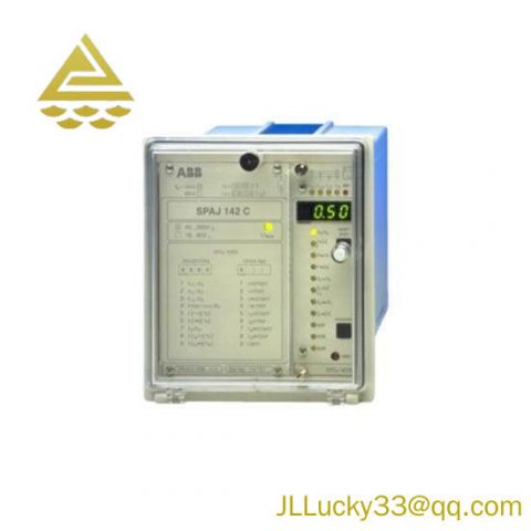 ABB SPAJ 142 C-AA Current Overload Relay, Precise Protection for Industrial Systems