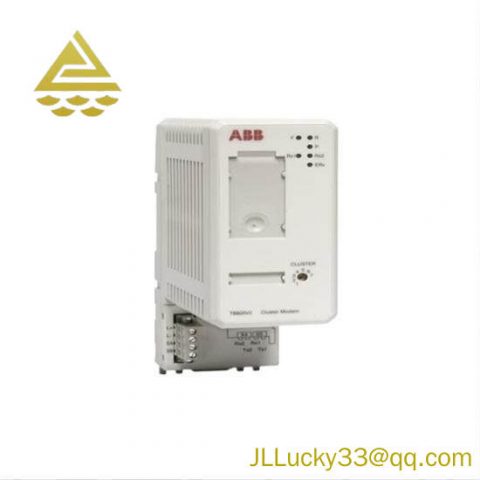ABB TB820V2 Modulebus Cluster Modem, High-Speed Communication for Industrial Automation
