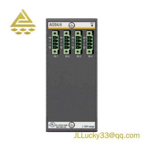 Bachmann AI2044 Analog Input Module - High Precision, Dual-Channel
