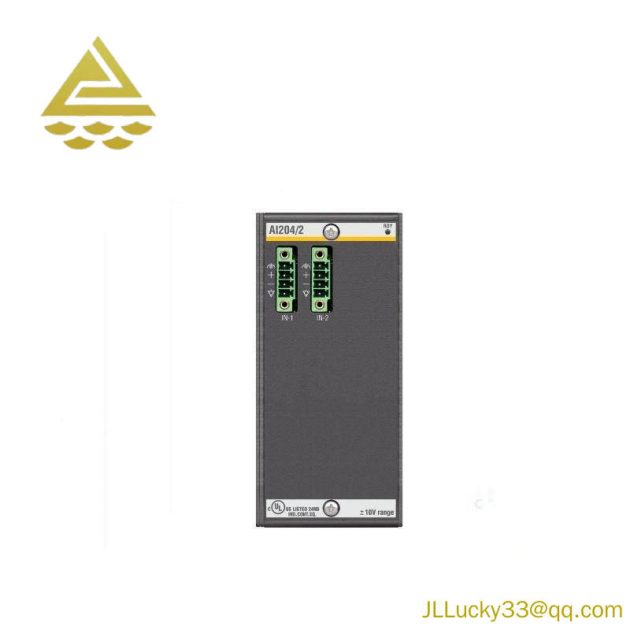 Bachmann AI204/2: High-Precision Analog Input Module for Industrial Control