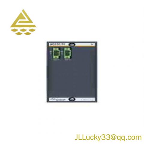 Bachmann AO202/SI Analog Output Module - High Precision Control for Industrial Automation