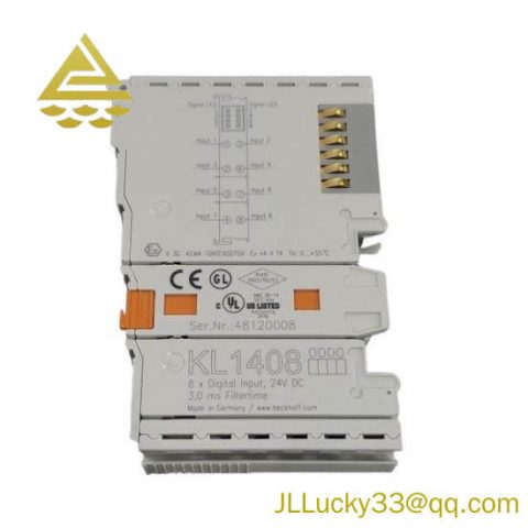 Beckhoff KL1408 Digital Input Terminal: Precision, Efficiency & Reliability for Your Automation Needs