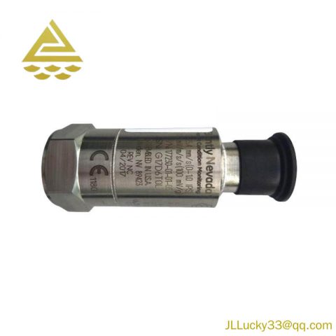BENTLY NEVADA 177230-00-01-05 Seismic Transmitter: Precision Monitoring for Critical Infrastructure