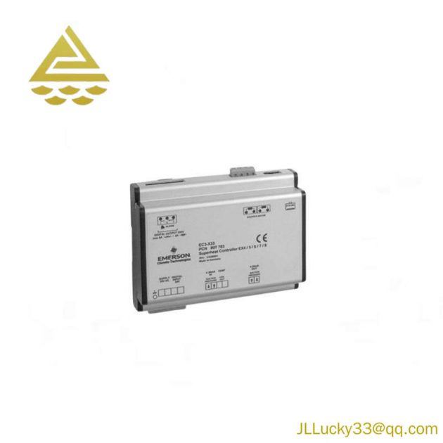 EMERSON EC3-X33 Universal Superheat Controller, Advanced Temperature Regulation for Industrial Applications