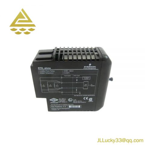 Emerson KJ3002X1-BA1 12P0680X132 VE4003S2B2 Input Module - Advanced Control Solutions for Industrial Automation
