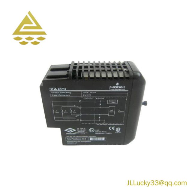 Emerson KJ3002X1-BA1 12P0680X132 VE4003S2B2 Input Module - Advanced Control Solutions for Industrial Automation