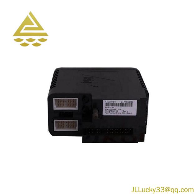 EMERSON KJ3222X1-BA1, 12P2532X122 & VE4033S2B1: Advanced Analog Input Module for Industrial Automation