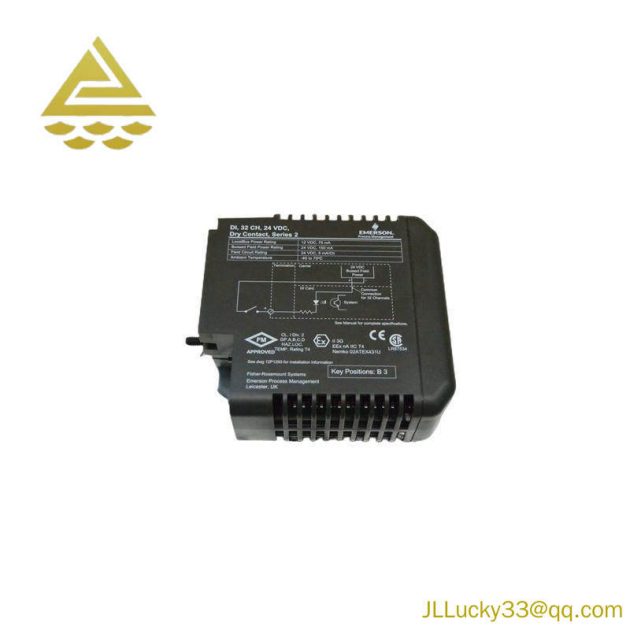 EMERSON KJ3222X1-EA1 12P2533X022 Industrial Input Module