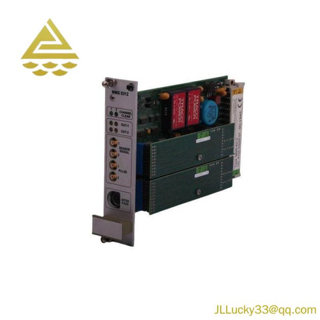 Emerson MMS6312 Dual Channel Rotational Speed Monitor, Precision Control for Industry's Most Demanding Applications