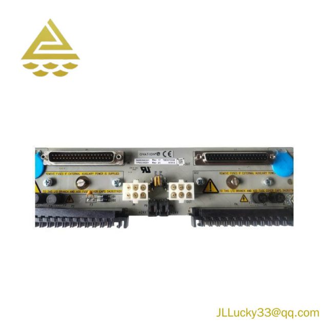 Emerson Ovation 3A99266G01 Local Input Output Transition Panel
