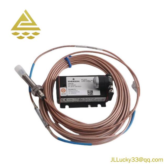 Emerson PR6423/002-131 CON021 Eddy Current Displacement Sensor: Precision Measurement for Industrial Control