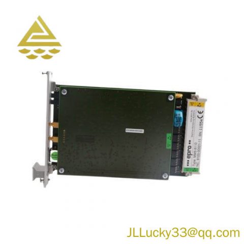 EPRO PLC MMS6110 - Relative Rotor Vibration Monitor, for Industrial Control Solutions